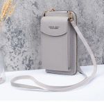 Жіноча сумка для мобільного телефону та для карток через плече