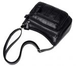 Жіноча багатошарова м'яка сумка через плече шкіра PU 