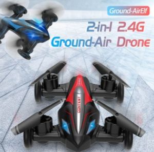 Купить Дрон  2 в 1 комби EACHINE D85 Land/Воздушный режим, летающий автомобиль/квадрокоптер с дистанционным управлением