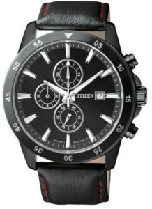 Купить в Киеве и в  Украине Citizen AN3575-03E кварцевые мужские часы с кожаным ремешком