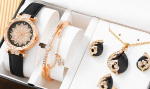 Купить в Киеве и в  Украине Женские часы сет 5 предметов