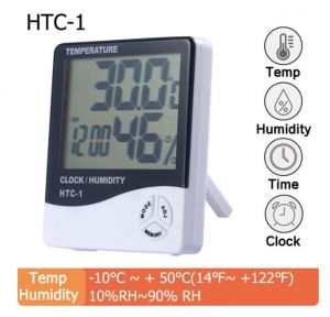 Купить Електронний годинник, будильник, гігрометр, термометр