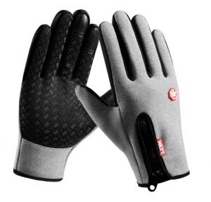 Купить Зимові флісові морозостійкі, вітрозахисні, протиковзкі рукавички