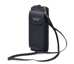 Купить Жіноча сумка для мобільного телефону та для карток через плече    