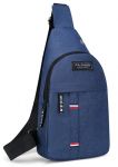 Нагрудна чоловіча нейлонова  водонепроникна сумка через плече
