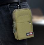 Двошарова зовнішня військова поясна сумка для телефону