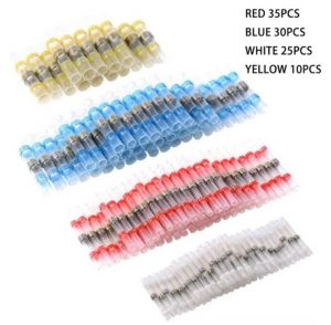 Купить Водонепроникний термоз’єднувач із паяним ущільненням, Термоусадочні з’єднувачі наконечники - 100 шт.  