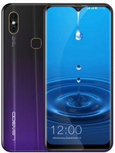 Купить Leagoo  M13, 6,1' HD экран, DUAL SIM, 4 ядерный процессор 2 GHz, оперативная память 4 GB, ROM 32 Gb, Android 9.0, Двойная задняя камера