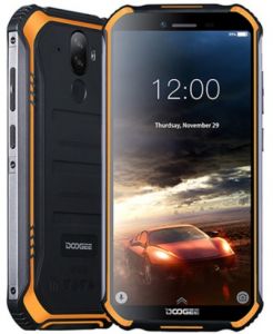 Купить в Киеве DOOGEE S40, 5,5' IPS экран, DUAL SIM, 4 ядерный процессор, оперативная память 3GB, ROM 32Gb, Android 9.0, Защищенный -  IP68