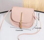 Двошарова жіноча маленька сумка одне плече