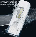 Светодиодный фонарь со встроенным аккумулятором, повербанк