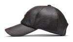 Кепка з ПУ шкіри весна та осінь