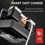 Налобный перезаряжаемый фонарь с пятью головками 