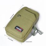 Двошарова зовнішня військова поясна сумка для телефону