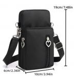 Жіноча тришарова міні-сумка Shoulder Messenger