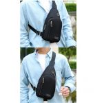 Чоловіча нагрудна сумка, багатофункціональна сумка через плече