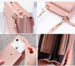 Жіноча сумка для мобільного телефону та для карток через плече