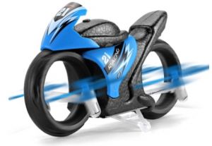 Купить Дрон  2 в 1 комби EACHINE E021 Land/Воздушный режим, Летающий мотоцикл Квадрокоптер с дистанционным управлением