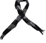 Теплий чоловічий і жіночий універсальний шарф-шаль з китицями