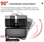 Налобный перезаряжаемый фонарь с пятью головками 