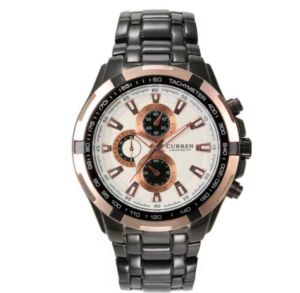Купить в Киеве и в  Украине Curren 8023 кварцевые мужские часы со стальным браслетом