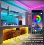 Світлодіодна стрічка RGB Colorful USB Bluetooth, пульт д/у