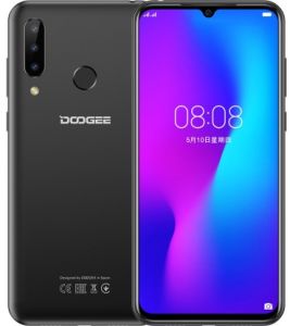 Купить DOOGEE N20, 6,3' FHD экран, DUAL SIM, 8 ядерный процессор, оперативная память 4GB, ROM 64Gb, Android 9.0